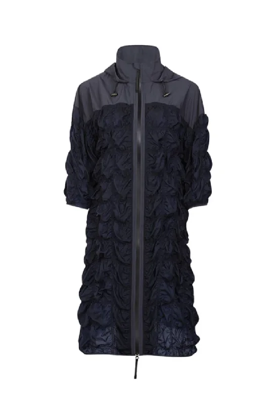 Your Shopping Wish, Our Discount Command!Reverie Lisse Ruffle Full-Length Breaker