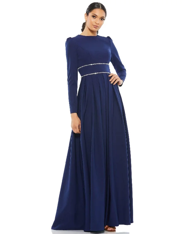 Limited Time Offer!Mac Duggal 55705 Long Sleeve Formal Evening Dress
