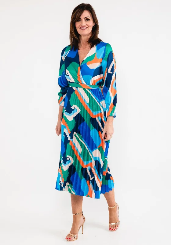 Seasonal Sale – Shop Now!Seventy1 One Size Print Pleat Maxi Dress, Royal Blue Multi Seasonal Sale – Shop Now!Seventy1 One Size Print Pleat Maxi Dress, Royal Blue Multi