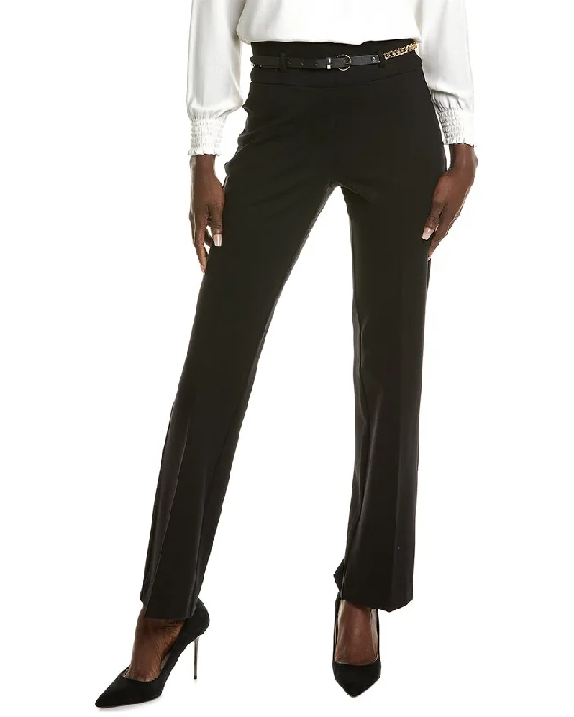 Hurry! While Supplies Last!Anne Klein High-Rise Pull-On Chain Belt Trouser