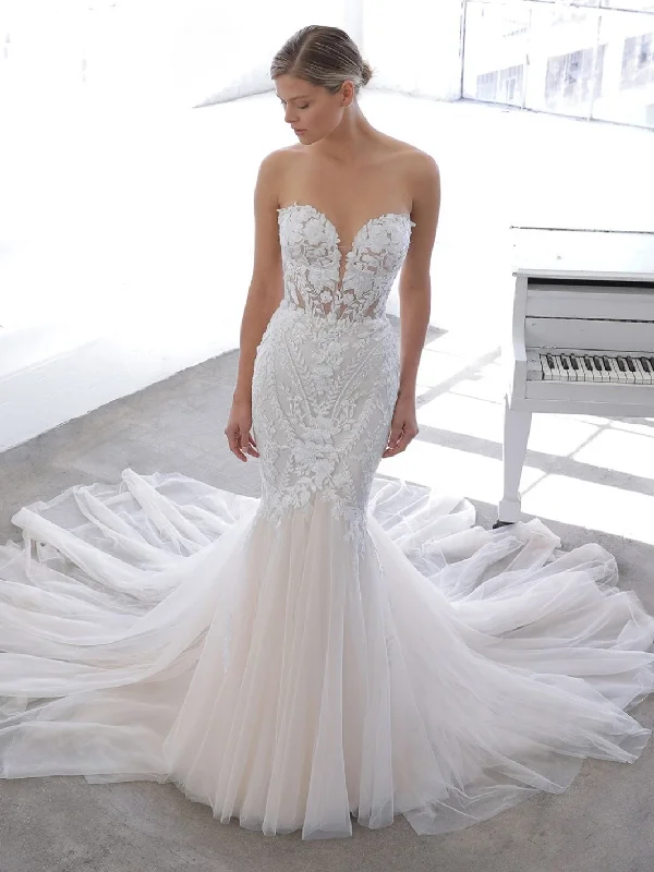 Hurry! While Supplies Last!Blue by Enzoani Nevaeh - Size 12