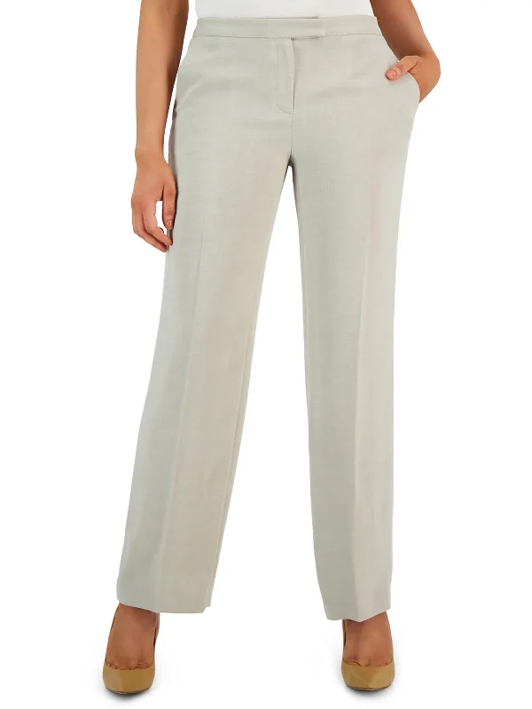 More Discounts, More Joy!Petites Womens Pocket Polyester Dress Pants