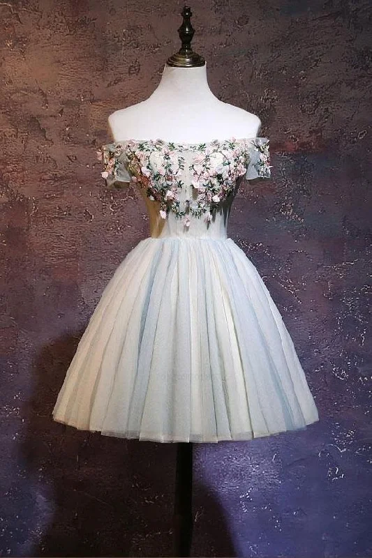 Get the Best for Less!Cute Tulle Off Shoulder Short homecoming Dress, Homecoming Dress cg2051 Get the Best for Less!Cute Tulle Off Shoulder Short homecoming Dress, Homecoming Dress cg2051