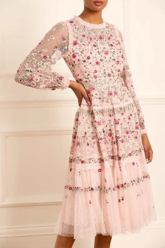 Shop Early, Save Big!Ribbon Bouquet Midaxi Dress