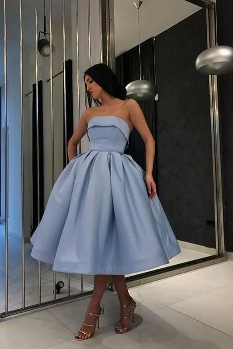 Act Fast – Limited Time Savings!Strapless Blue Short Ball Gown homecoming Wear Dresses cg1862 Act Fast – Limited Time Savings!Strapless Blue Short Ball Gown homecoming Wear Dresses cg1862