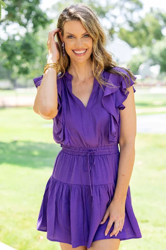 Price Drops You’ll Love!Agnes Dress- Purple